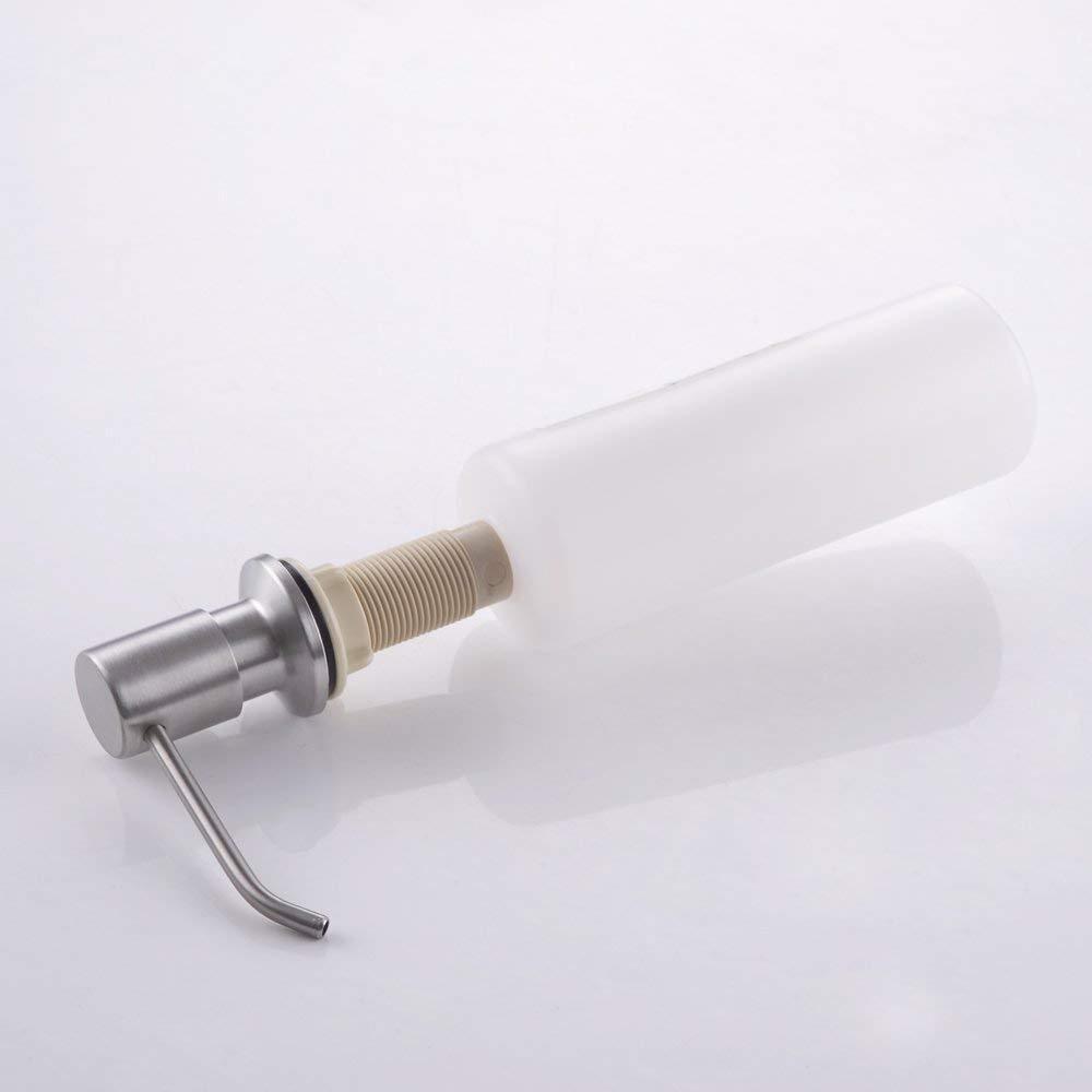 KES PSD1-2 Lotion/Soap Dispenser w/ 18-8 Stainless Steel Pump&PP Bottle Brushed
