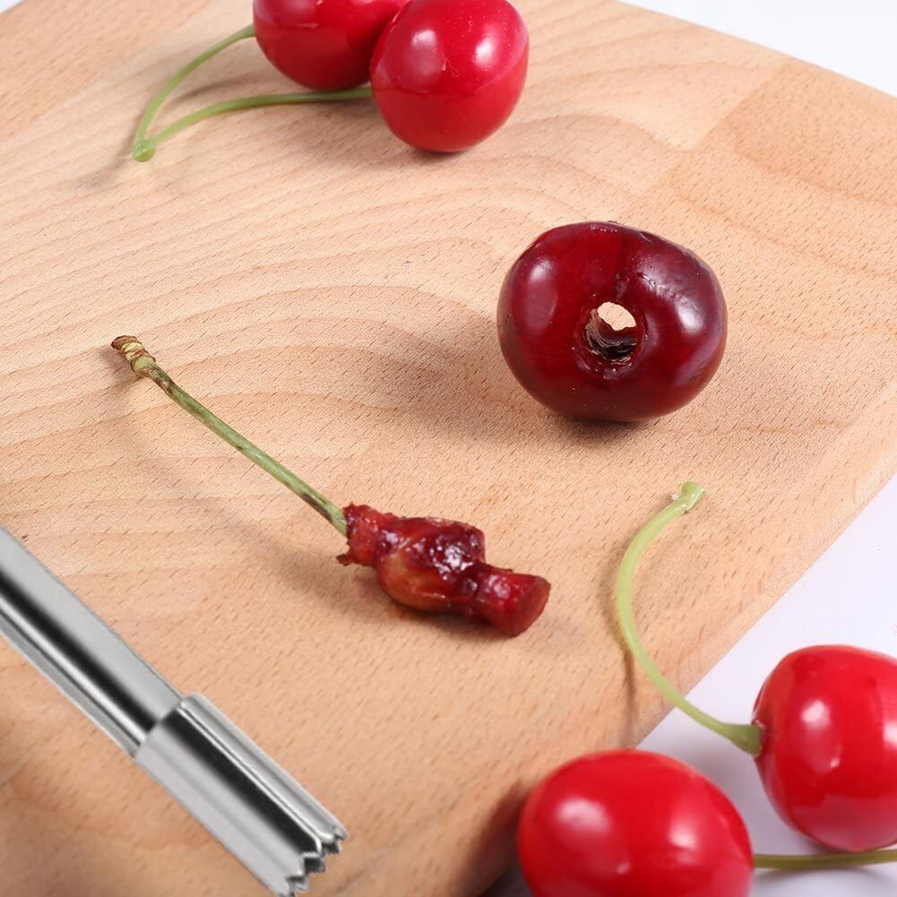 US Set of 5 Corer and Pitter Stainless Steel Core Seed Remover Tool Easy Twist