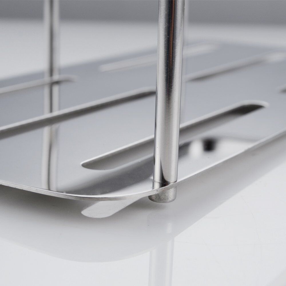 KES A2220A Bathroom Corner Triangular Tub and Shower Caddy Basket, Polished