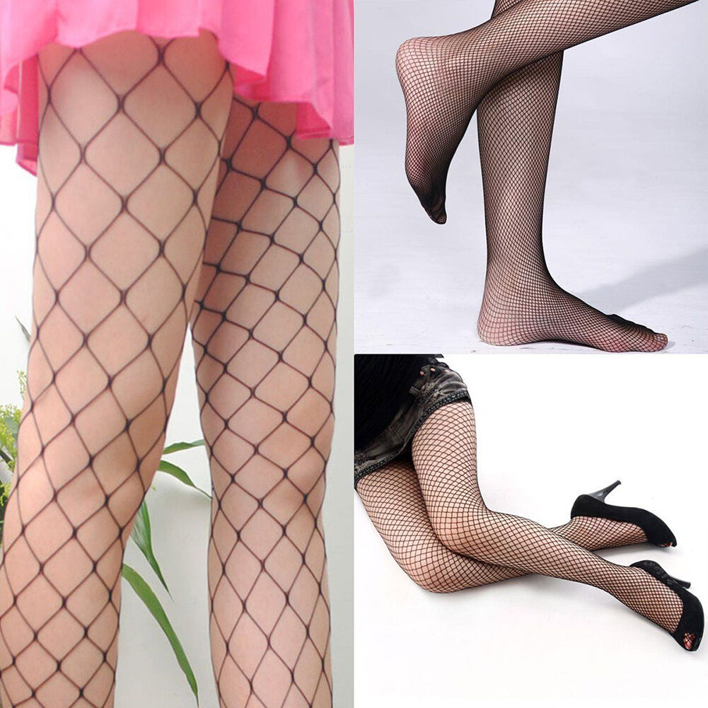 4 Packs Magik Women Fishnet Stocking Cross Seamless Nylon Mesh Tights Pantyhose