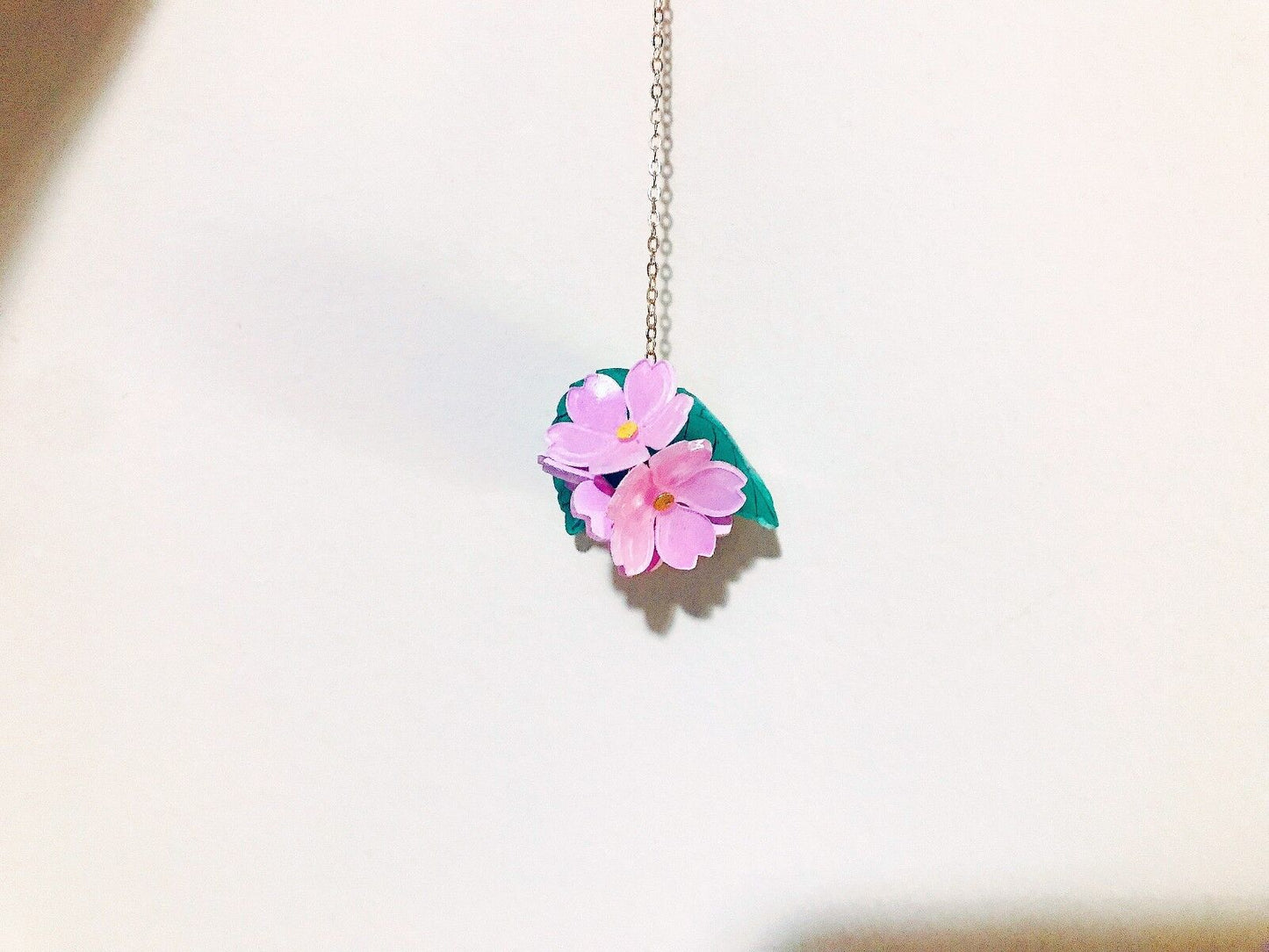 Made in the USA! Magik "Sakura Boutique" Handmade Cherry Blossom Drop Earring
