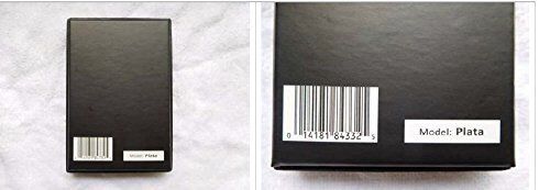 Credit Card Case with RFID Technology - Latest Curved Design Brushed Stainless S