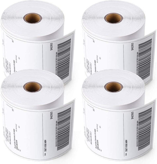 4 Rolls Labe 4x6 Zebra ZP450 2844 Eltron Direct Thermal Shipping 1000 Labels