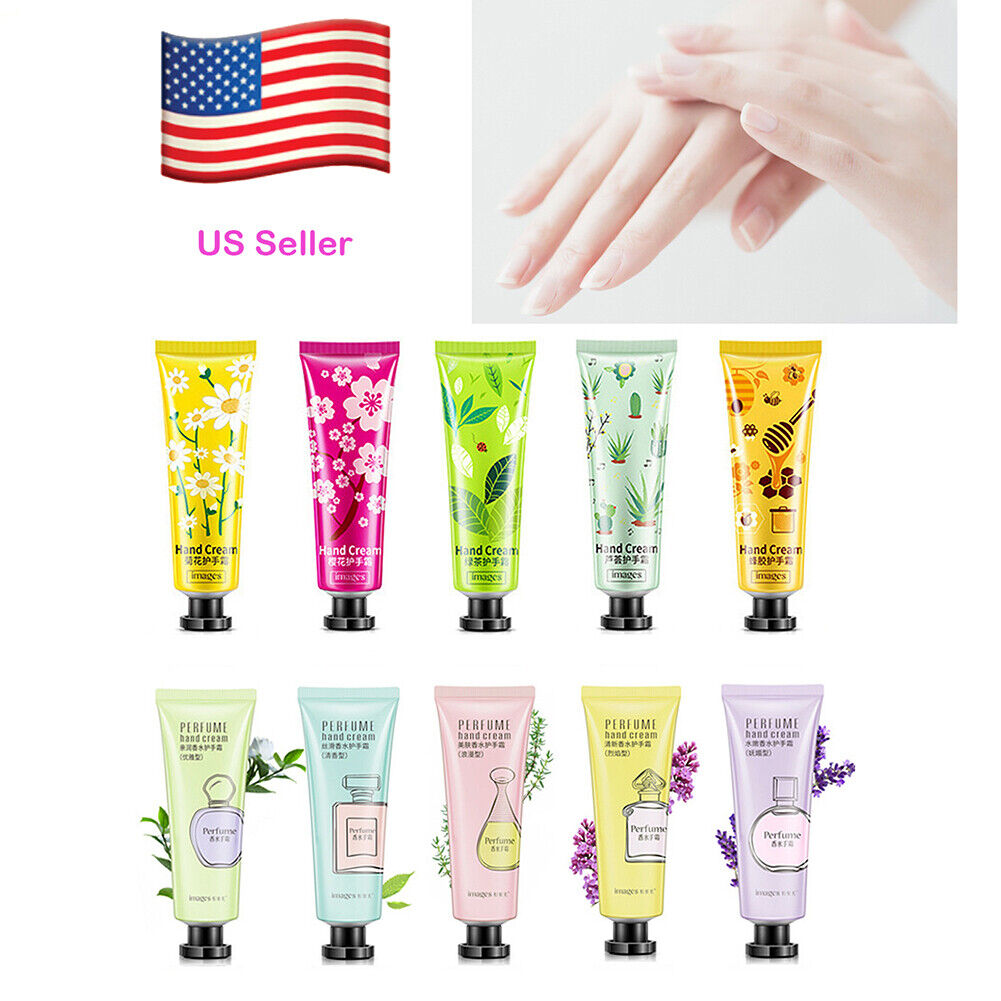 US 10 Pack 30g Assorted Hand Cream Set Moisturizing Gift Soft Repair Soothing