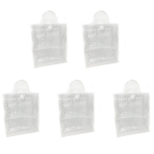 5 Pcs Clear PVC Transparent Purse Handbag NFL Stadium Game Match Concert US