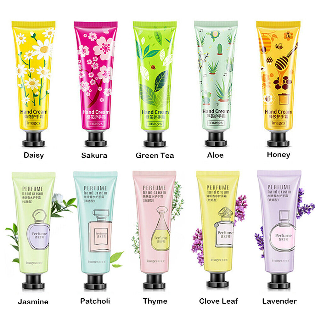 US 10 Pack 30g Assorted Hand Cream Set Moisturizing Gift Soft Repair Soothing