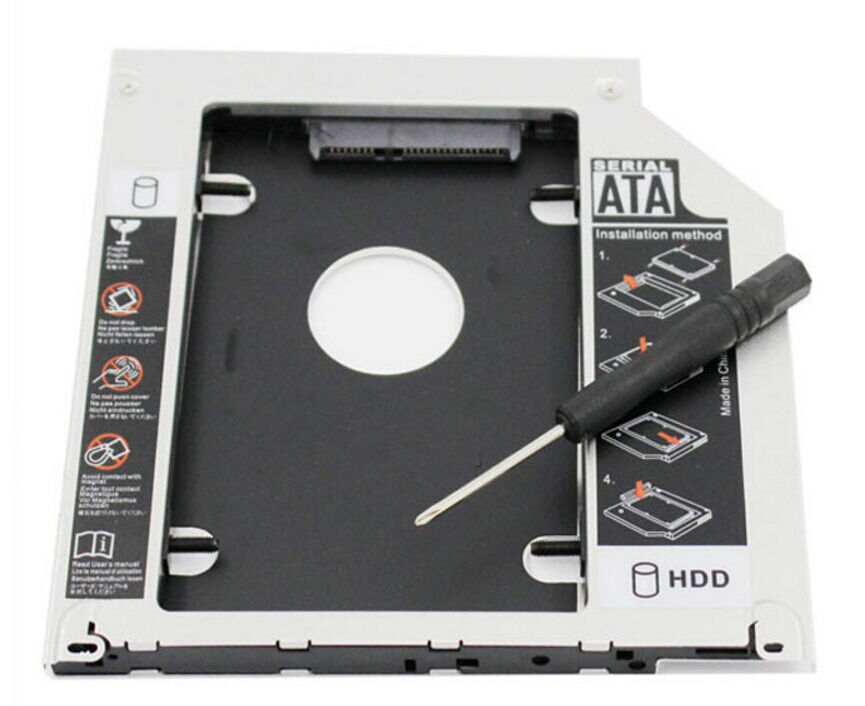 Hard Drive Caddy Tray for Apple Unibody MacBook/MacBook Pro 13 15 17 SuperDrive