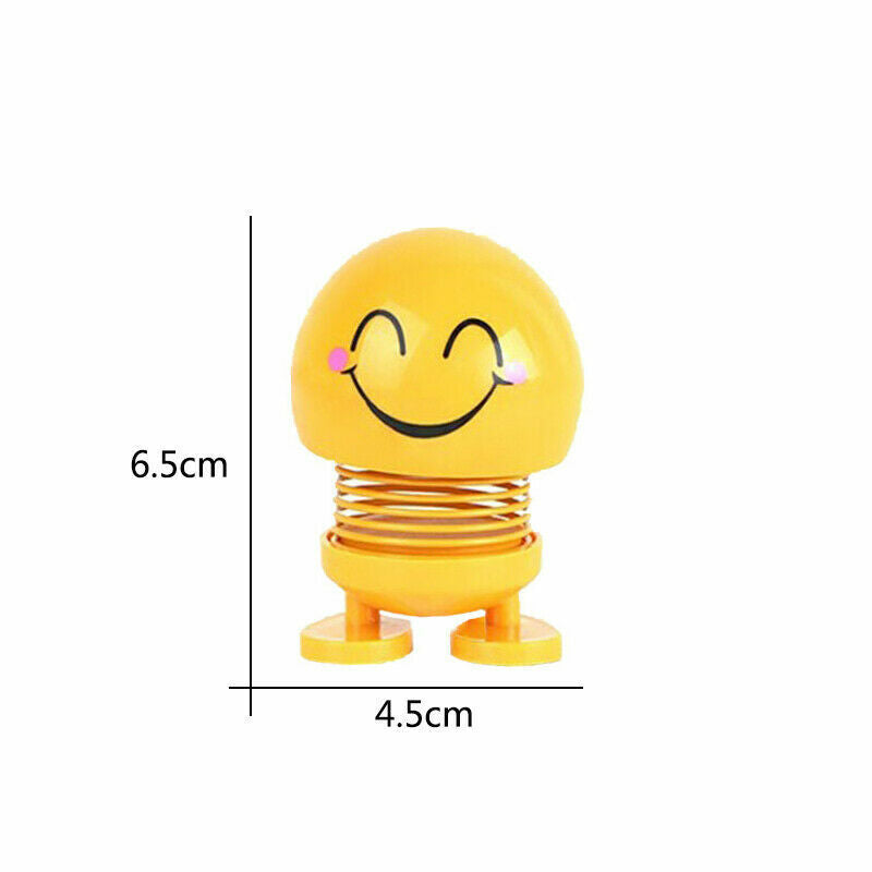 US 14 Pack Spring Shaking Head Doll Emoji Expression Doll Car Ornaments CuteGift