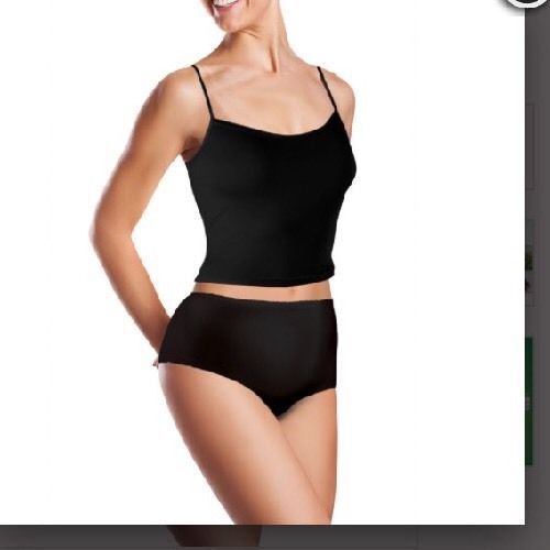 Women's Incontinence Underwear Black Washable Size L Black