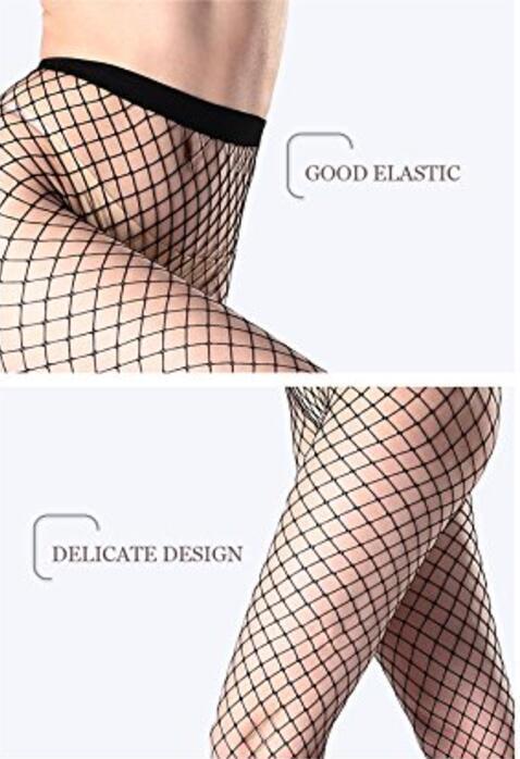 4 Packs Magik Women Fishnet Stocking Cross Seamless Nylon Mesh Tights Pantyhose