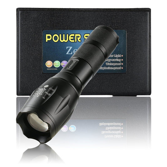 Zeasun A100 Tactical Telescoping Handheld Flashlight 900 Lumen 5 Modes Outdoor S