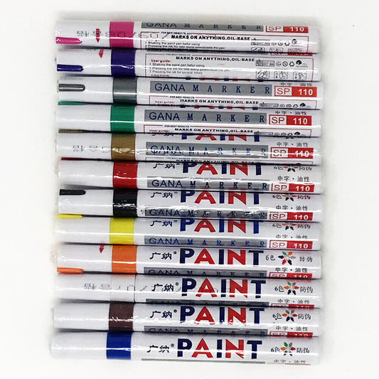 Tire Permanent Paint Marker Pen Car Tyre Rubber Universal Waterproof Oil Based