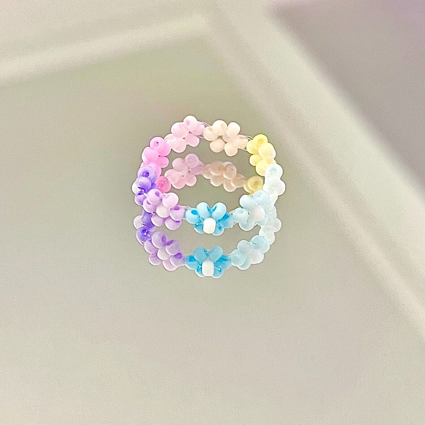 Magik Handmade "Macaron Icecream" Ring, Stackable Cute Sweet Gift Women Girls