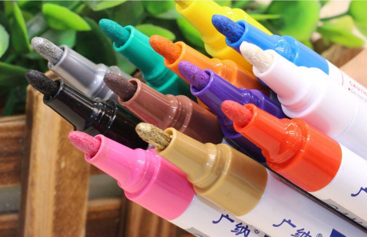 Tire Permanent Paint Marker Pen Car Tyre Rubber Universal Waterproof Oil Based