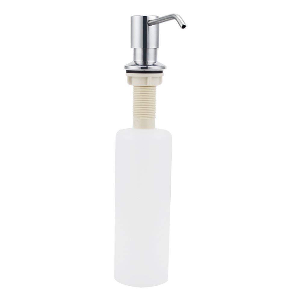 KES PSD1-2 Lotion/Soap Dispenser w/ 18-8 Stainless Steel Pump&PP Bottle Brushed