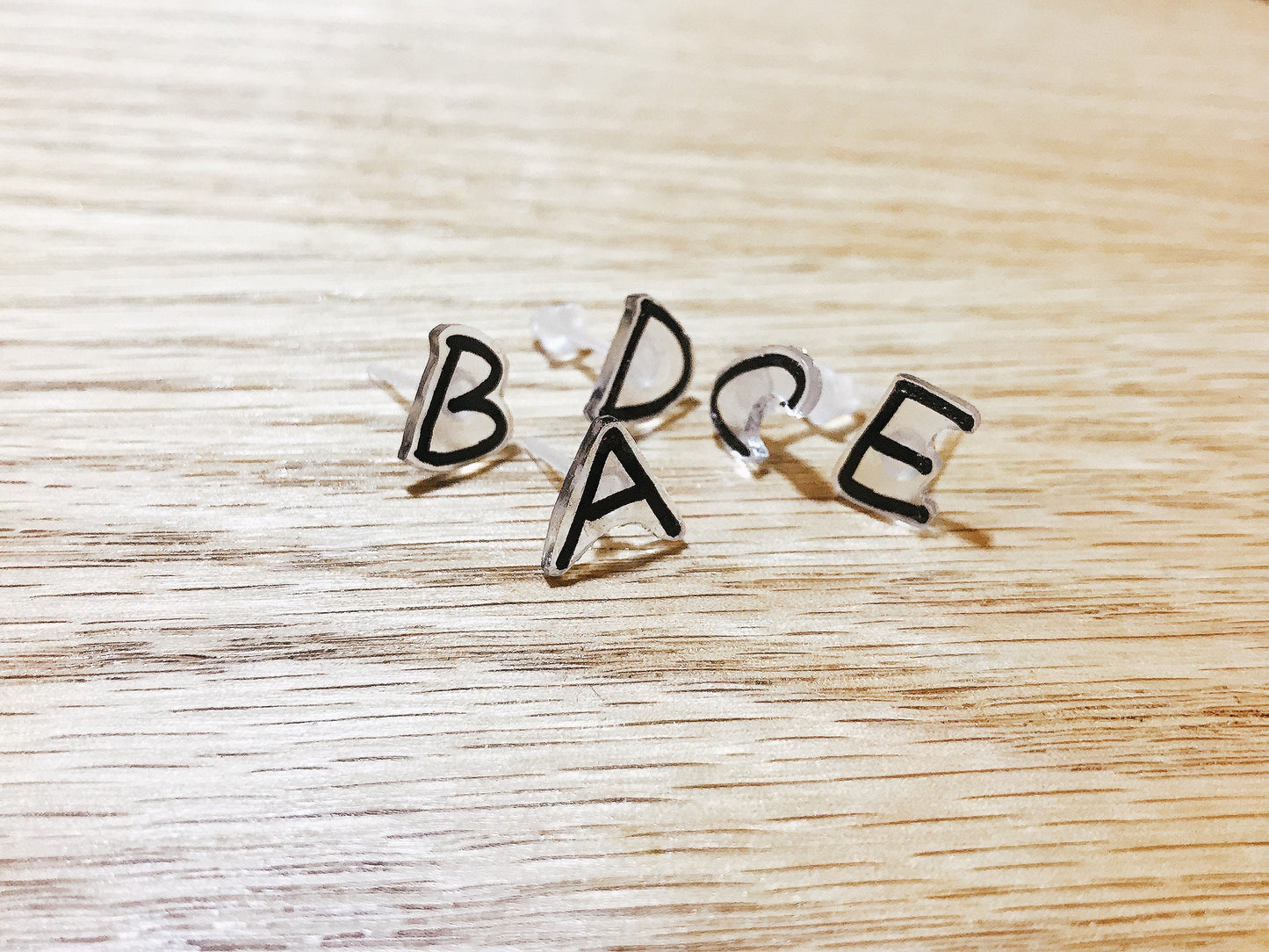 Mother's Day Sale! Magik "Letter Matters" Alphabet Word Numbers Custom Build Your Own Earstud / Earring
