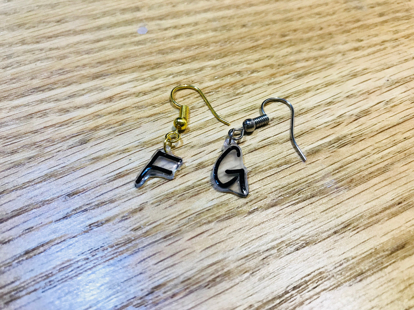 Mother's Day Sale! Magik "Letter Matters" Alphabet Word Numbers Custom Build Your Own Earstud / Earring