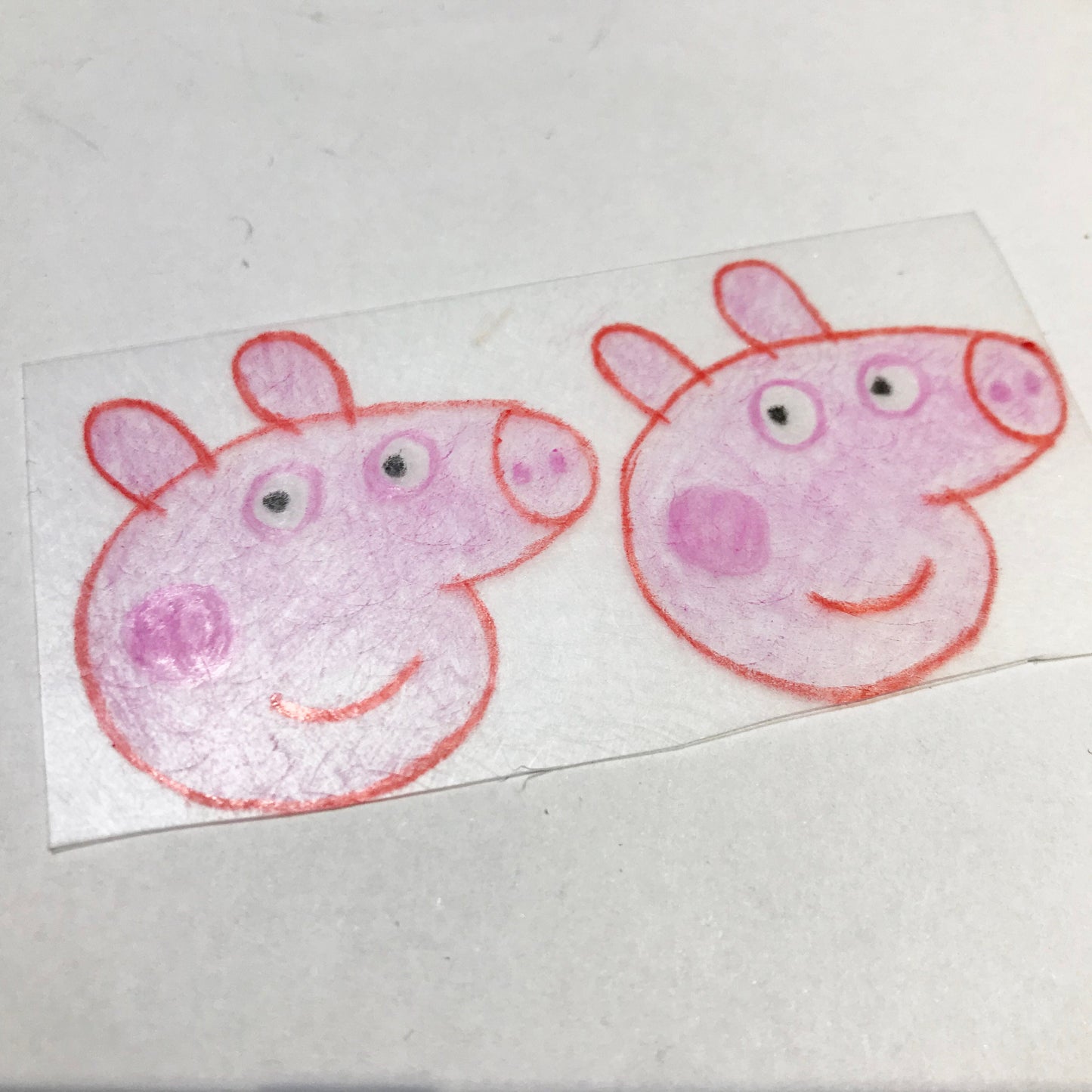 Magik "Peppa Pig" Shrinky Dink Stylish Ear Stud