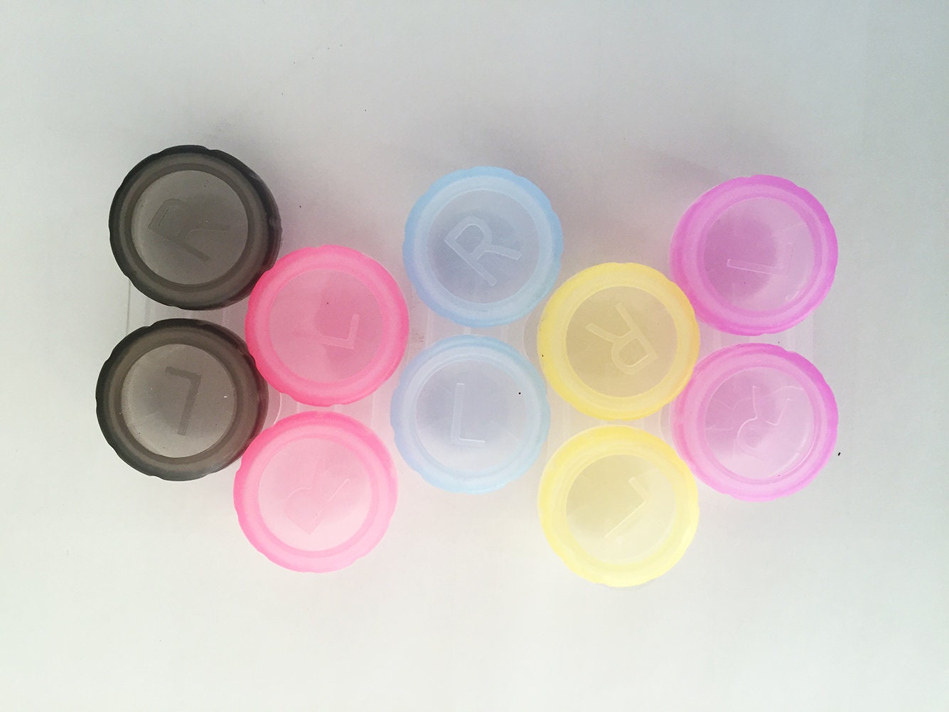 Colorful Contact Lens Box Holder Container Case Soak Storage Eyecare Kit GYL564