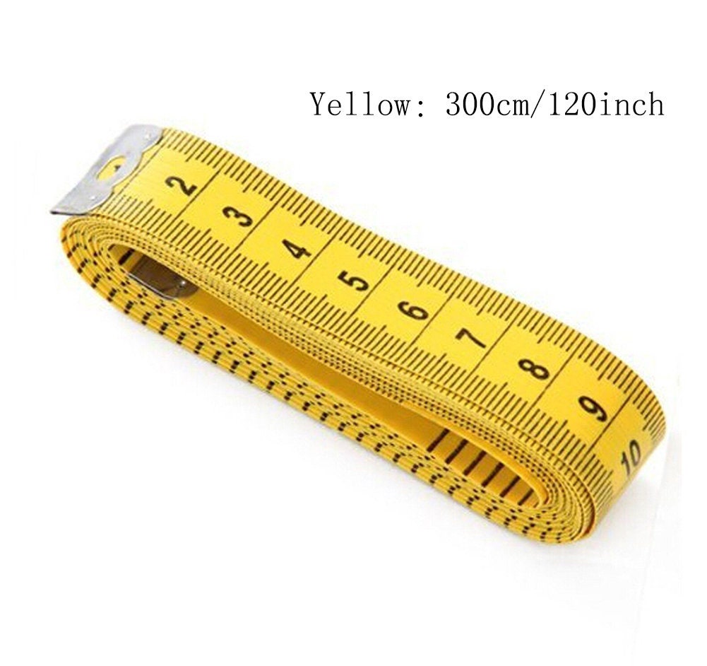 60''~120''/1.5~3M Tailor Seamstress Cloth Body Ruler Tape Measure Sewing Cloth