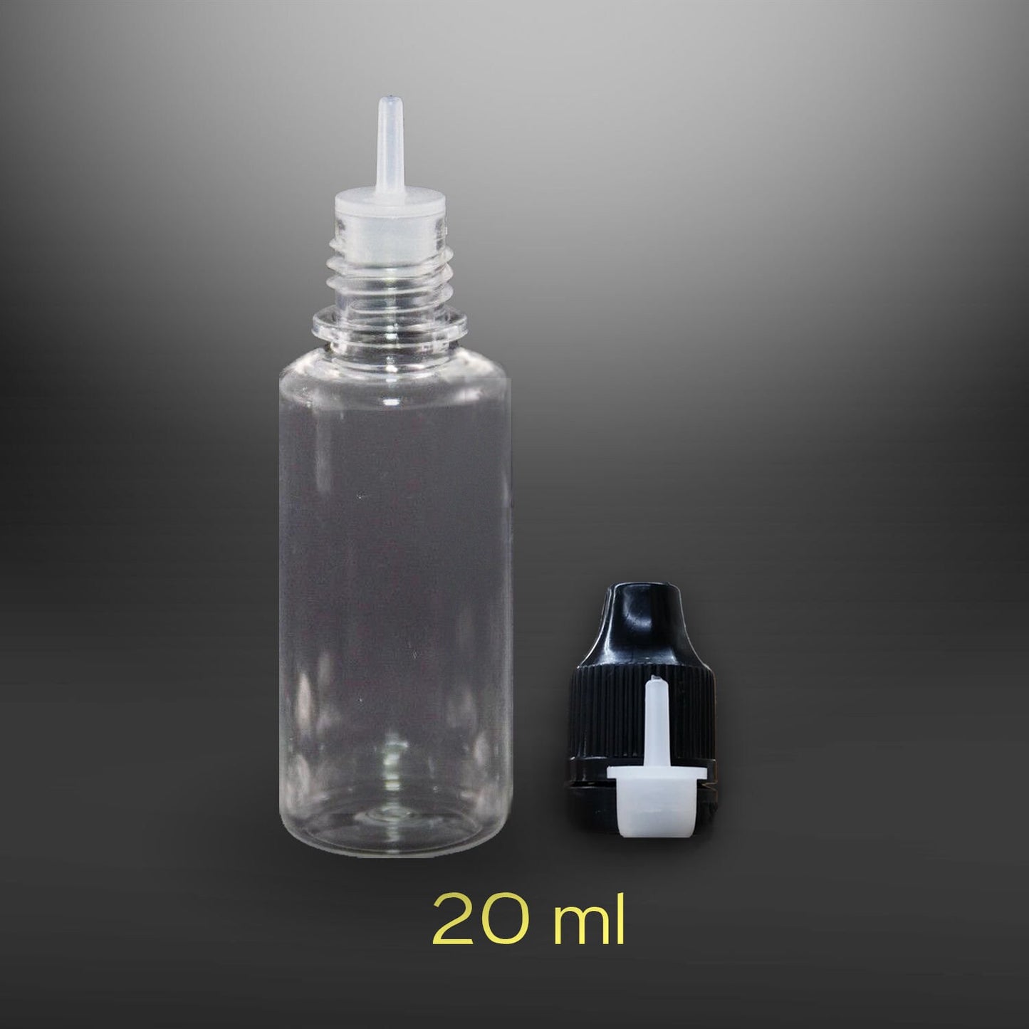 US 10~50ml Lot PET Dropper Plastic Bottle for Liquid Eye Drop Paints Essence Oil