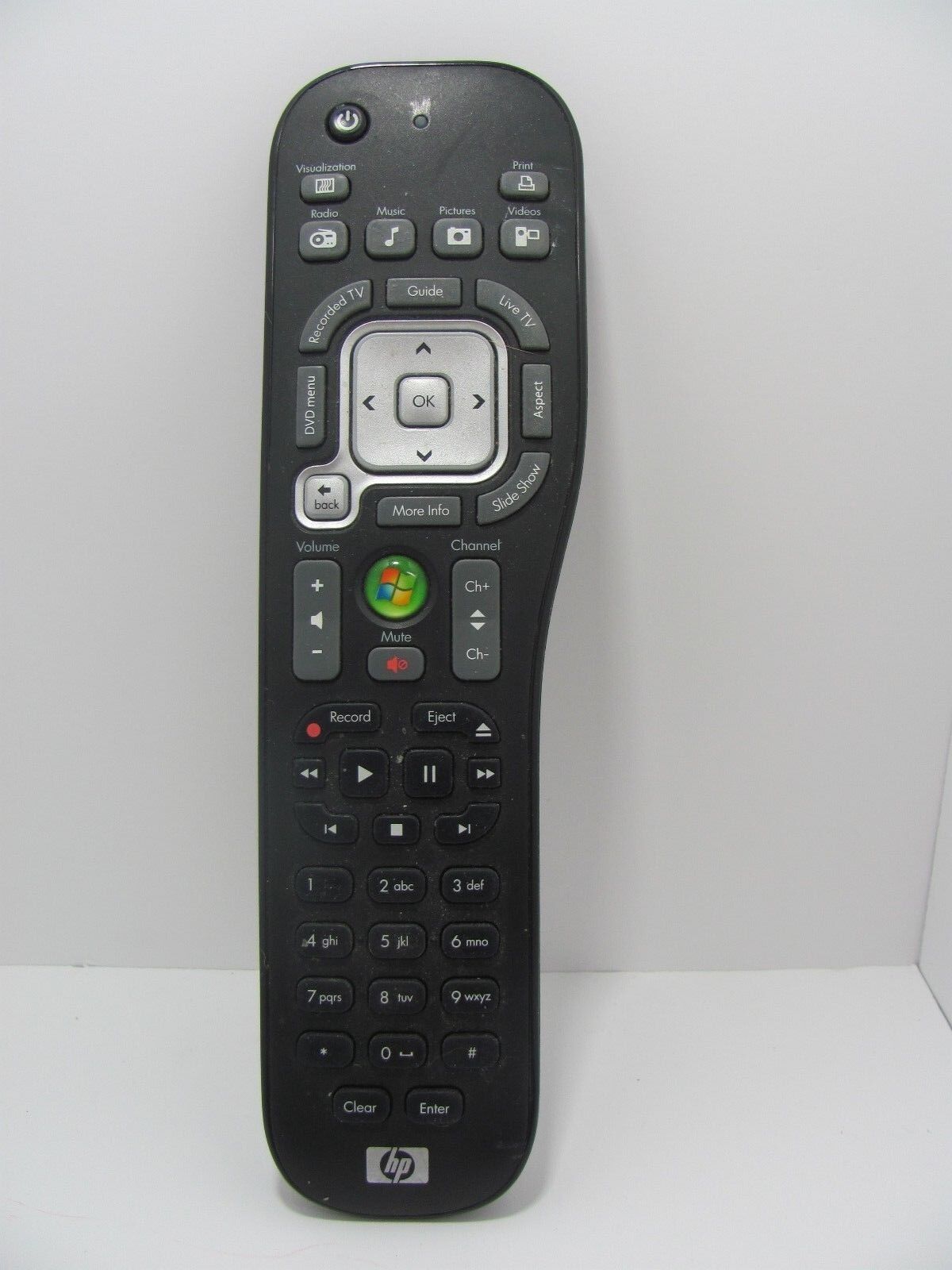 HP MCE Media Center IR RC6 Remote Control TSGH-IR01 For WIN7.WIN8.WIN8.1